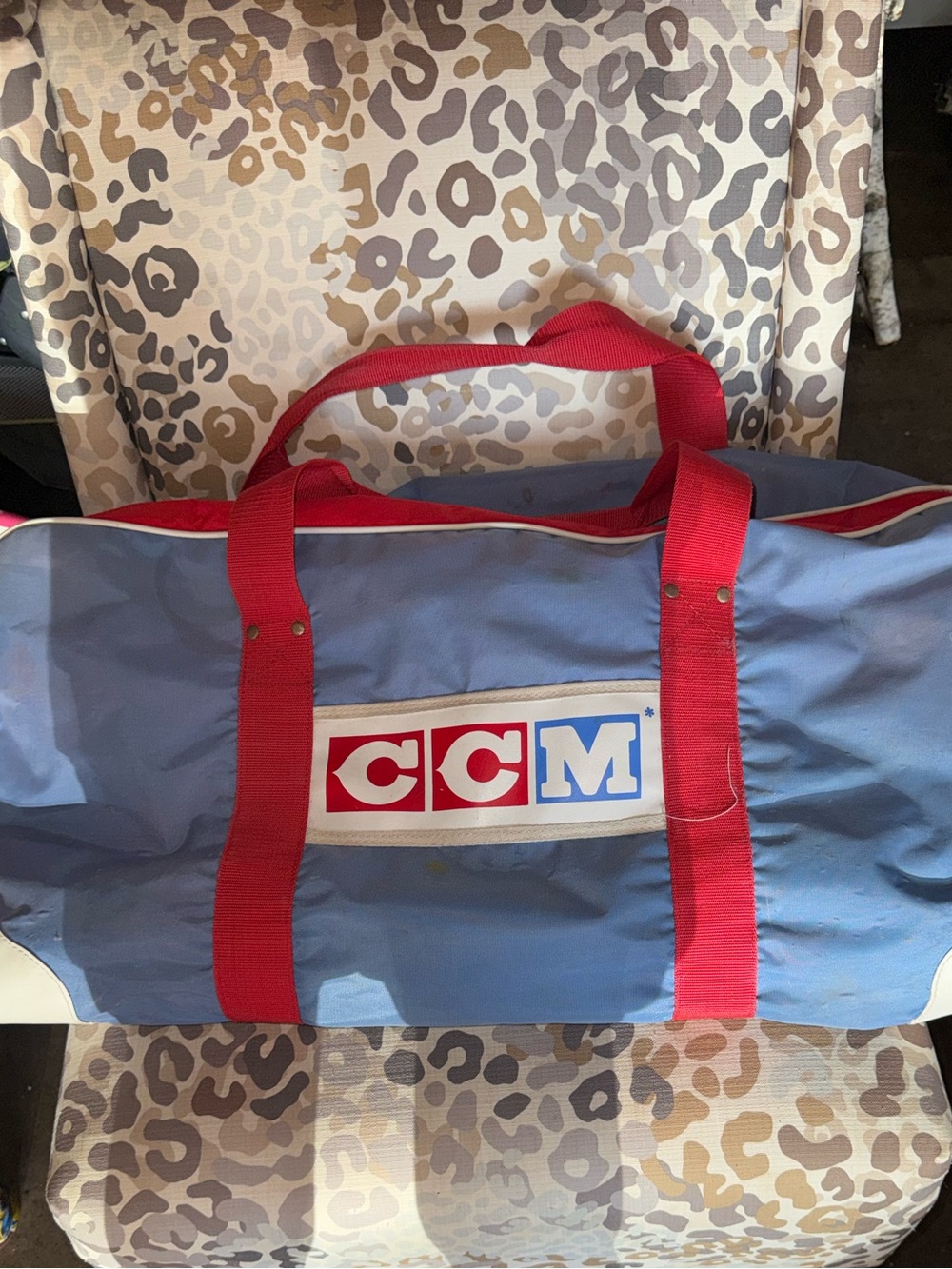 CCM hockey bag vinatge